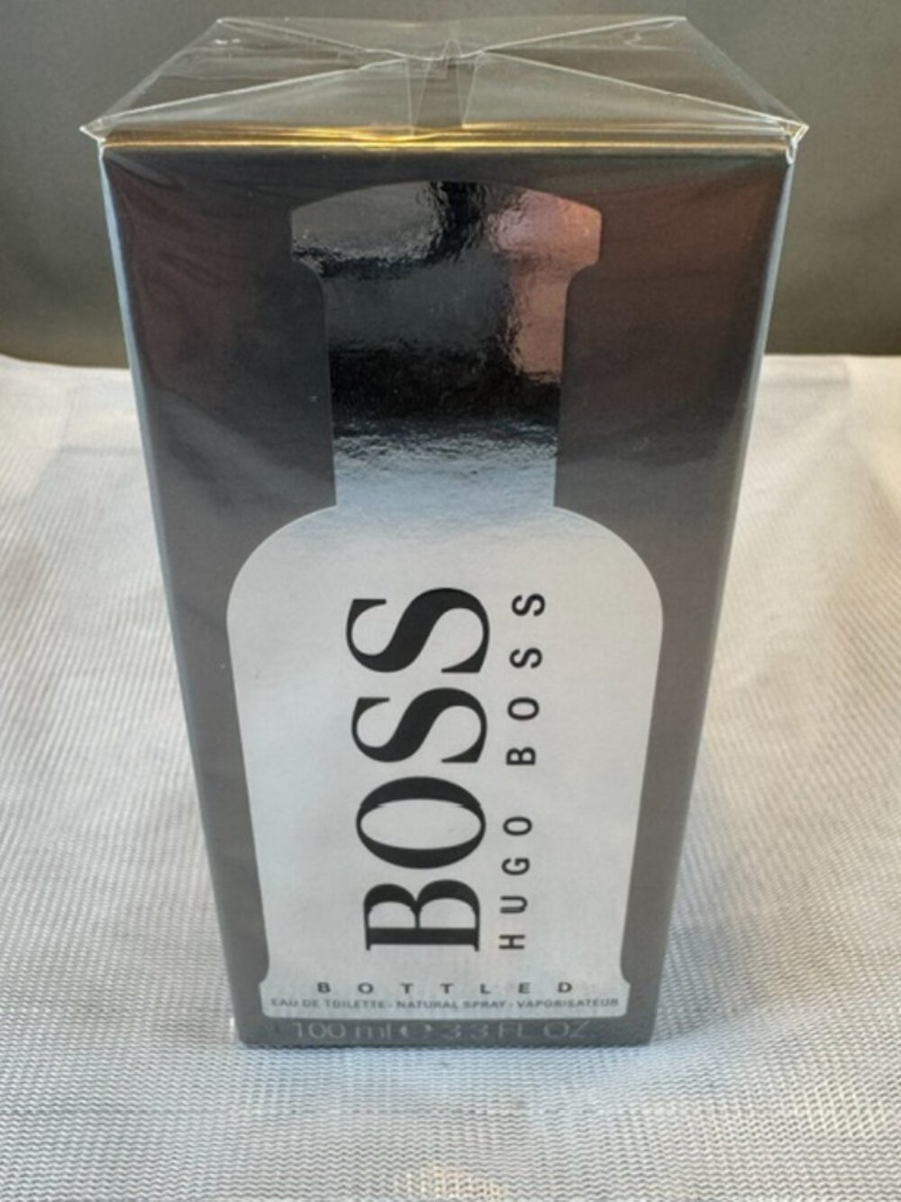 Boss Bottled Eau de Toilette Men's Spray 3.3oz Hugo Boss New Sealed Box $120